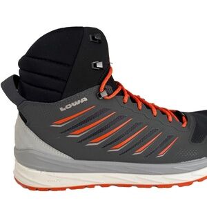 Lowa Made in Europe Axos GTX Gore-Tex Mid Hiking Boots Graphit Waterproof Mens